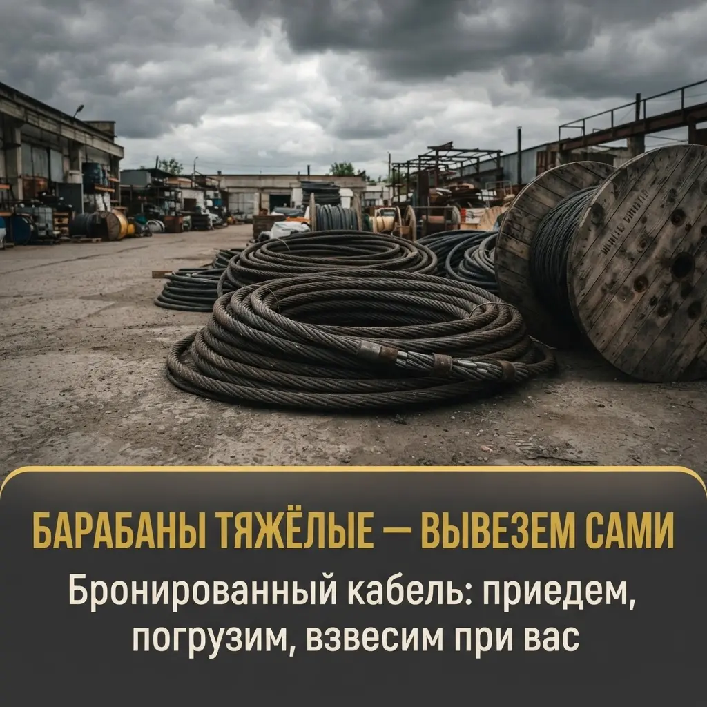 Выкупленная партия кабеля
