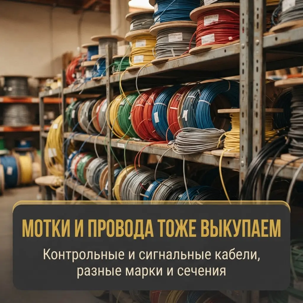Выкупленная партия кабеля
