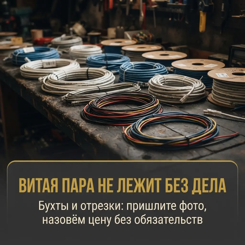 Выкупленная партия кабеля